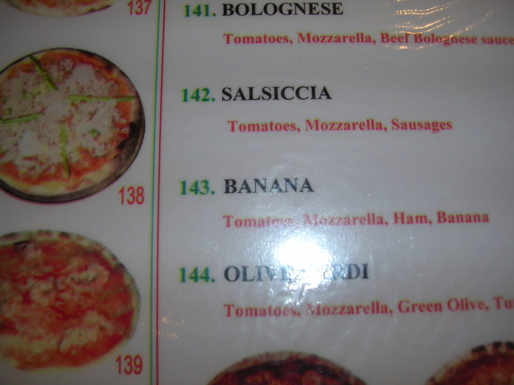 Banana Pizza?